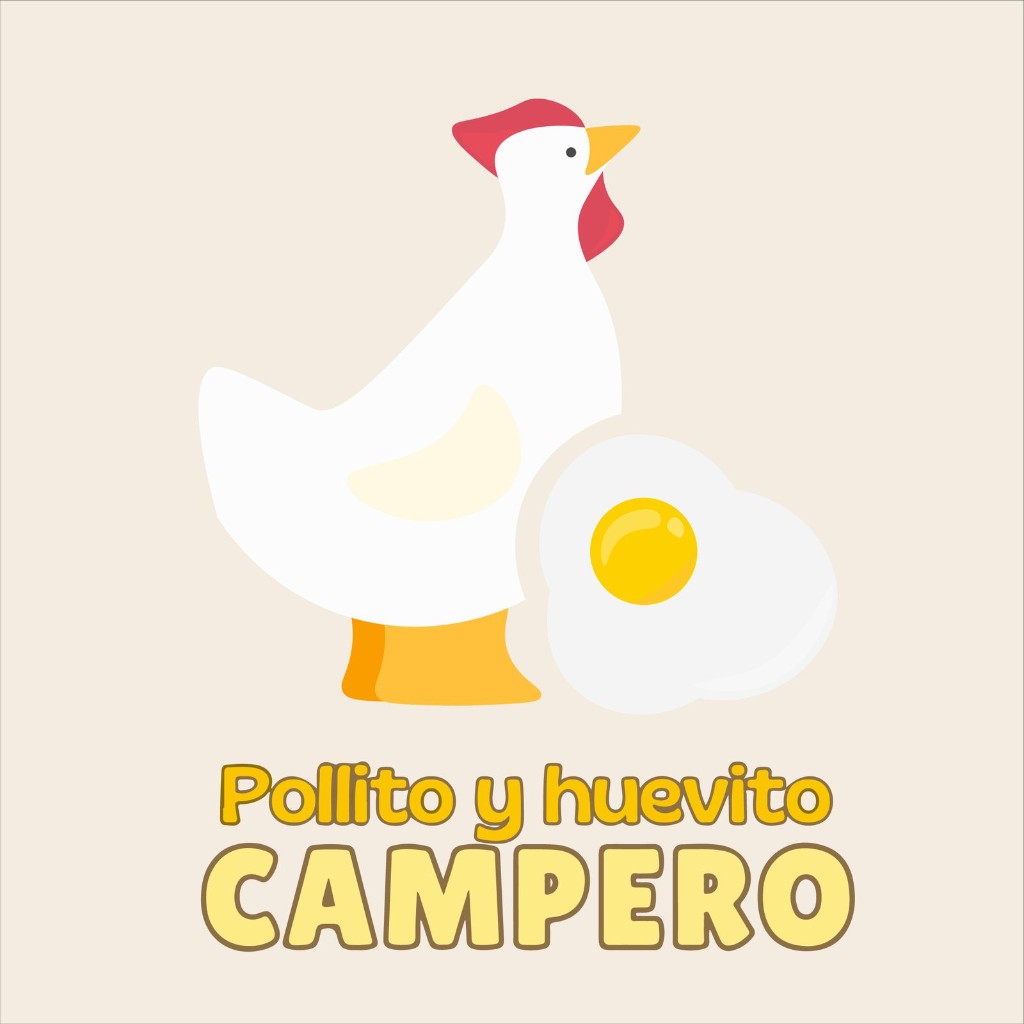 Pollito y huevito CAMPERO
